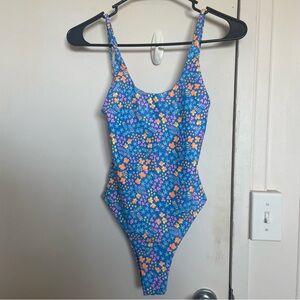 Kulani Kinis Blue Floral One Piece